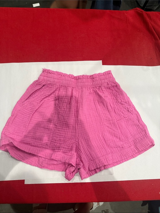 aerie Pants - aerie Pink High-Rise Gauze Pull-On Shorts